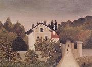 Henri Rousseau Landscape on the Banks of the Oise USA oil painting artist